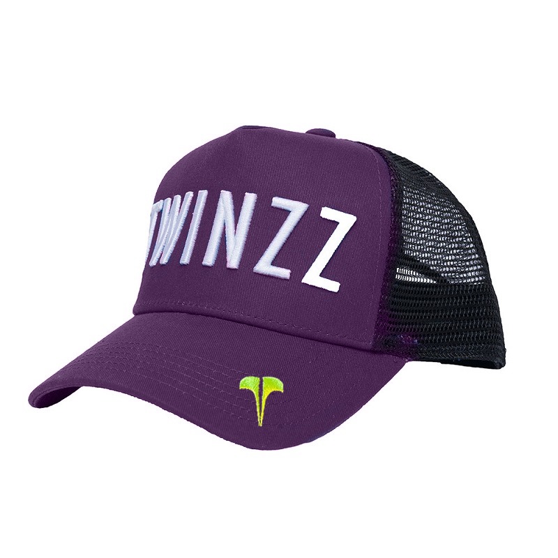Twinzz Tri Color Trucker Purple White Neon Monopol Brands